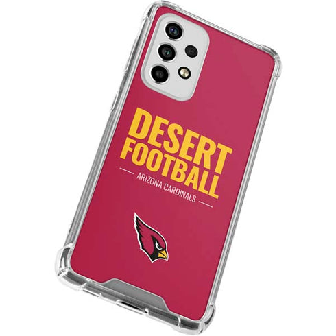 NFL Arizona Cardinals Team Motto Galaxy A53 5G Clear Case