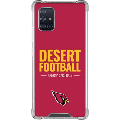NFL Arizona Cardinals Team Motto Galaxy A71 5G Clear Case