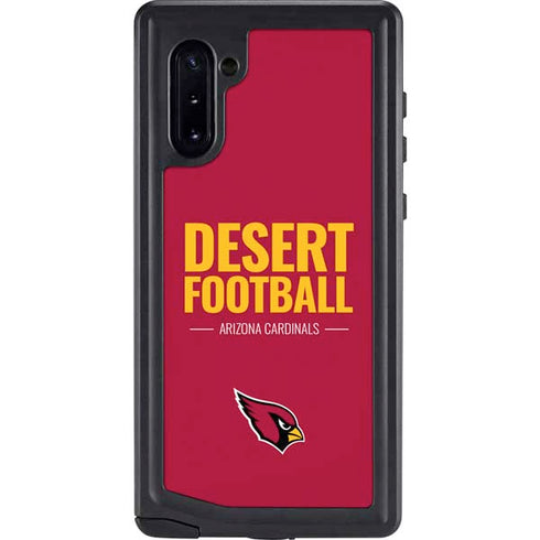 NFL Arizona Cardinals Team Motto Galaxy Note 10 Waterproof Case
