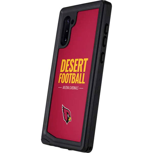 NFL Arizona Cardinals Team Motto Galaxy Note 10 Waterproof Case