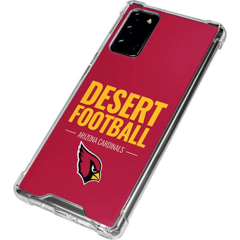 NFL Arizona Cardinals Team Motto Galaxy Note20 5G Clear Case