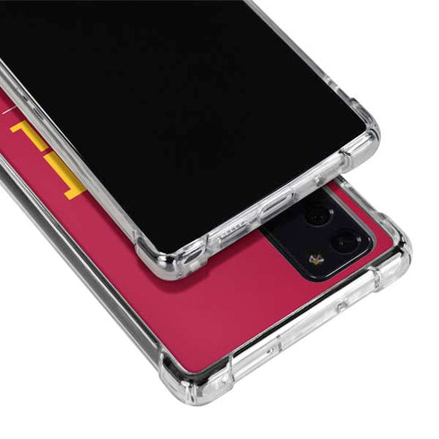 NFL Arizona Cardinals Team Motto Galaxy Note20 5G Clear Case