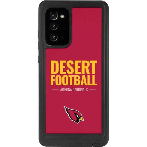 NFL Arizona Cardinals Team Motto Galaxy Note20 5G Waterproof Case