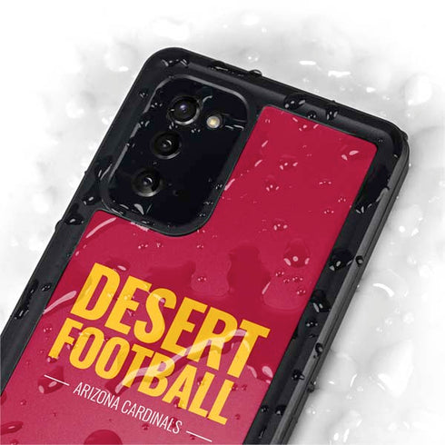NFL Arizona Cardinals Team Motto Galaxy Note20 5G Waterproof Case