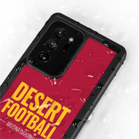 NFL Arizona Cardinals Team Motto Galaxy Note20 Ultra 5G Waterproof Case