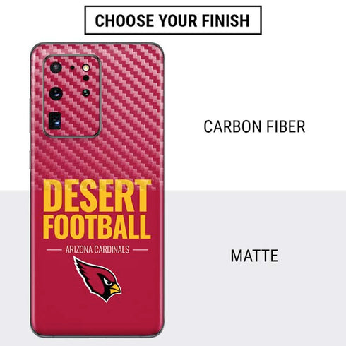 NFL Arizona Cardinals Team Motto Galaxy S20 Ultra 5G Skin