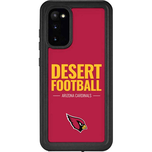 NFL Arizona Cardinals Team Motto Galaxy S20 Waterproof Case