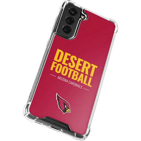 NFL Arizona Cardinals Team Motto Galaxy S21 FE Clear Case