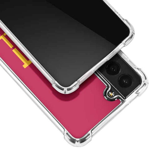 NFL Arizona Cardinals Team Motto Galaxy S21 FE Clear Case