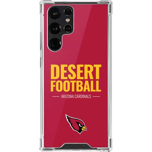 NFL Arizona Cardinals Team Motto Galaxy S22 Ultra Clear Case
