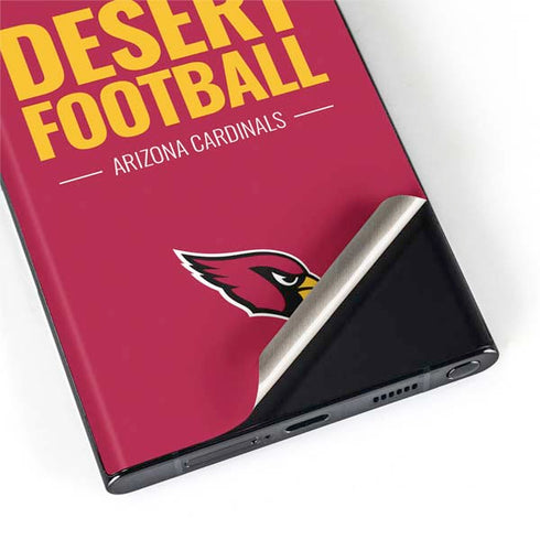 NFL Arizona Cardinals Team Motto Galaxy S22 Ultra Skin