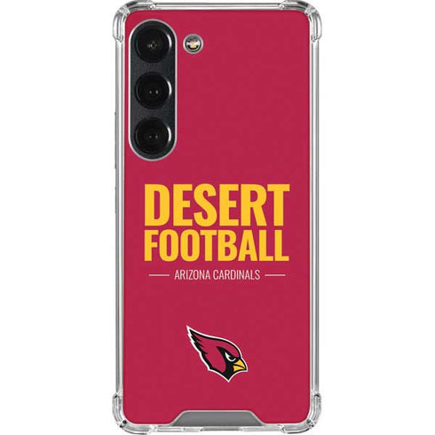 NFL Arizona Cardinals Team Motto Galaxy S23 Clear Case