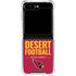 NFL Arizona Cardinals Team Motto Galaxy Z Flip5 5G Clear Case