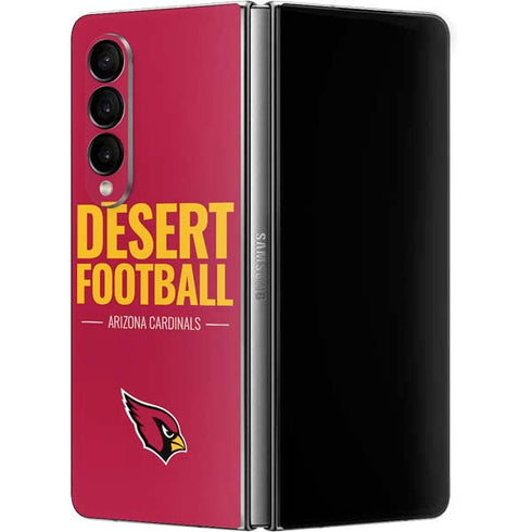 NFL Arizona Cardinals Team Motto Galaxy Z Fold4 5G Skin