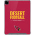 NFL Arizona Cardinals Team Motto iPad Pro 12.9in (2020) Clear Case
