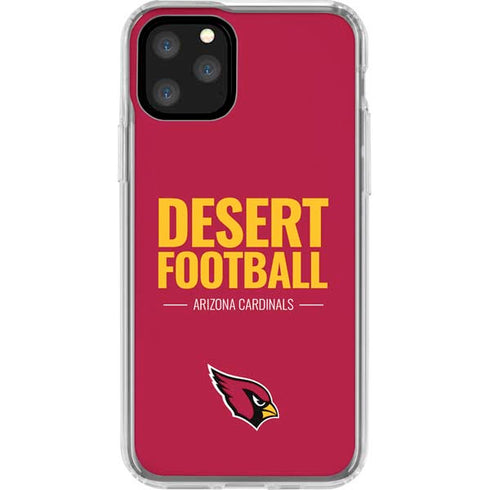 NFL Arizona Cardinals Team Motto iPhone 11 Pro Clear Case