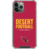 NFL Arizona Cardinals Team Motto iPhone 11 Pro Max Clear Case