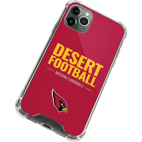 NFL Arizona Cardinals Team Motto iPhone 11 Pro Max Clear Case