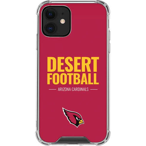 NFL Arizona Cardinals Team Motto iPhone 12 Clear Case