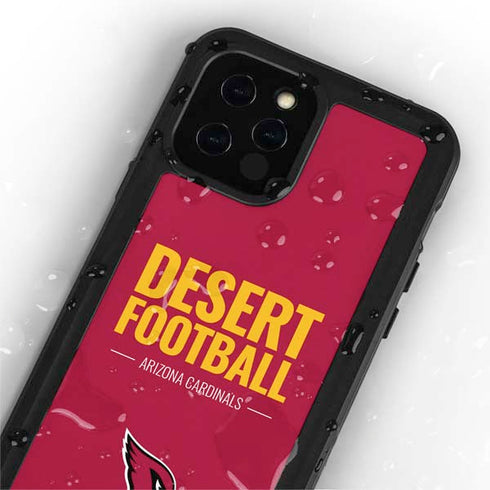 NFL Arizona Cardinals Team Motto iPhone 12 Pro Waterproof Case