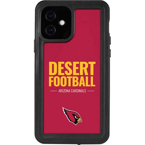 NFL Arizona Cardinals Team Motto iPhone 12 Waterproof Case