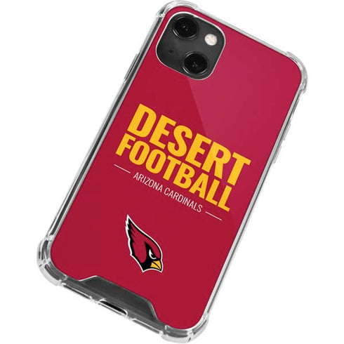 NFL Arizona Cardinals Team Motto iPhone 13 Mini Clear Case