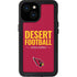 NFL Arizona Cardinals Team Motto iPhone 13 Mini Waterproof Case