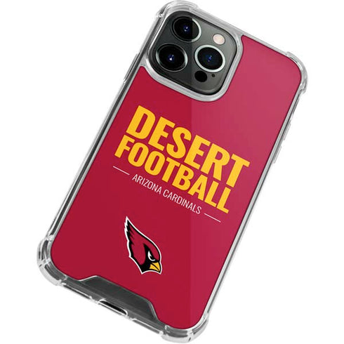 NFL Arizona Cardinals Team Motto iPhone 13 Pro Clear Case