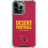 NFL Arizona Cardinals Team Motto iPhone 13 Pro Max Clear Case