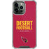 NFL Arizona Cardinals Team Motto iPhone 14 Pro Max Clear Case