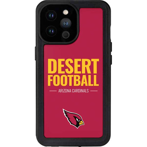 NFL Arizona Cardinals Team Motto iPhone 14 Pro Max Waterproof Case
