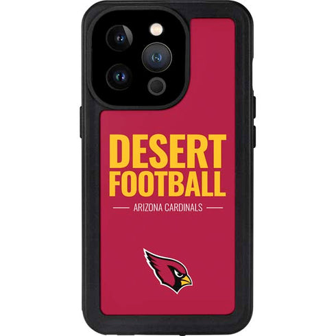 NFL Arizona Cardinals Team Motto iPhone 14 Pro Waterproof Case
