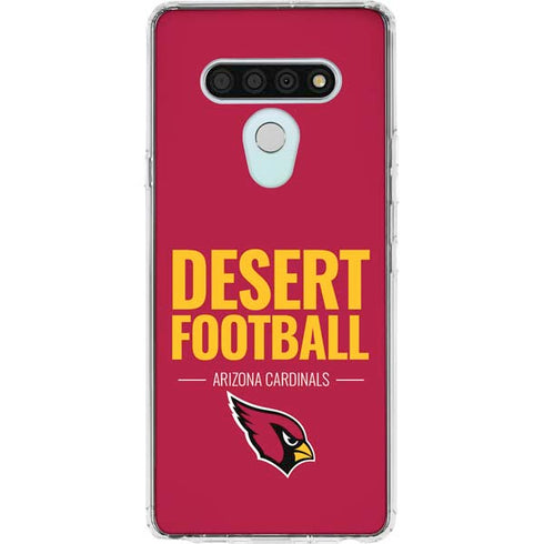 NFL Arizona Cardinals Team Motto LG Stylo 6 Clear Case