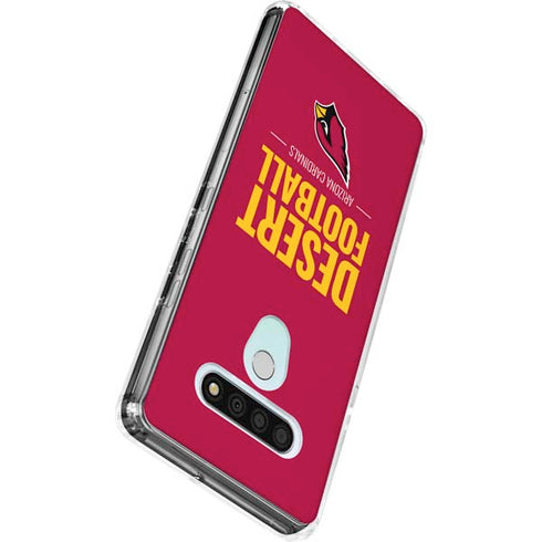 NFL Arizona Cardinals Team Motto LG Stylo 6 Clear Case