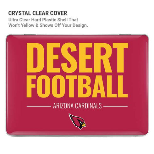 NFL Arizona Cardinals Team Motto MacBook Pro 13in (2020) Case plus Skin
