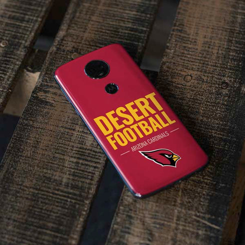 NFL Arizona Cardinals Team Motto Moto E5 Plus Skin