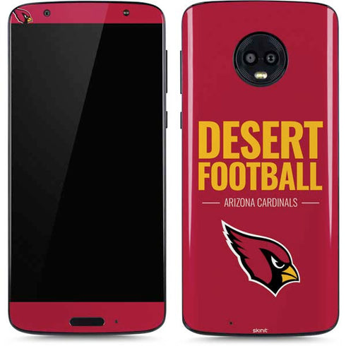 NFL Arizona Cardinals Team Motto Moto G6 Skin