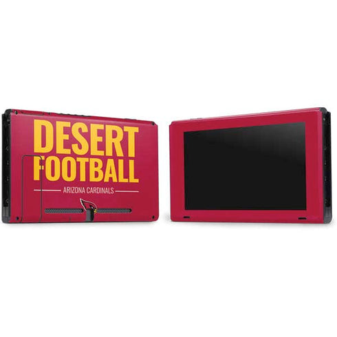 NFL Arizona Cardinals Team Motto Nintendo Switch Bundle Skin