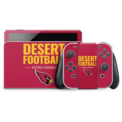 NFL Arizona Cardinals Team Motto Nintendo Switch OLED (2021) Skin