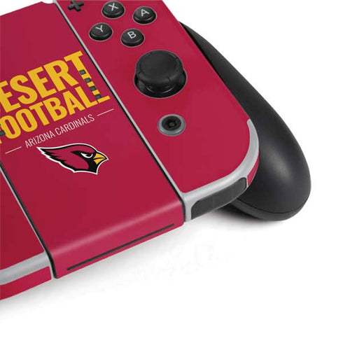 NFL Arizona Cardinals Team Motto Nintendo Switch OLED (2021) Skin