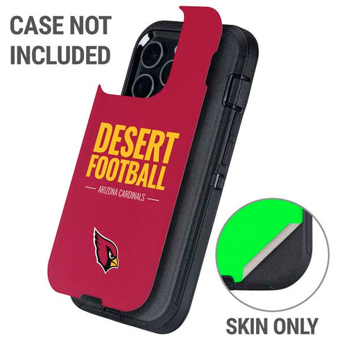 NFL Arizona Cardinals Team Motto Otterbox Defender iPhone Skin