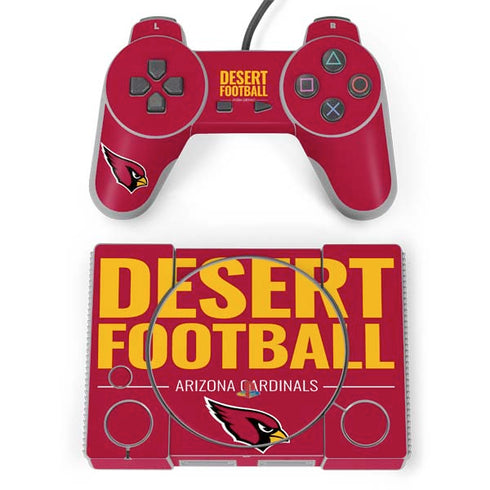 NFL Arizona Cardinals Team Motto PlayStation Classic Bundle Skin