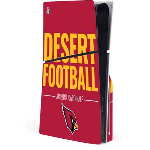 NFL Arizona Cardinals Team Motto PS5 Slim Disk Console Skin