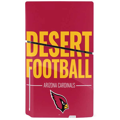 NFL Arizona Cardinals Team Motto PS5 Slim Disk Console Skin
