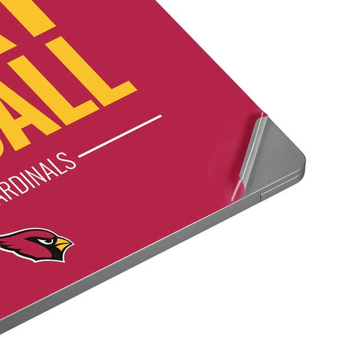 NFL Arizona Cardinals Team Motto Universal Laptop 15in (12.2 x 8.8in) Skin