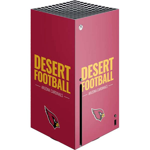 NFL Arizona Cardinals Team Motto Xbox Series X Console Skin