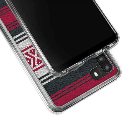 NFL Arizona Cardinals Trailblazer Galaxy A21 Clear Case
