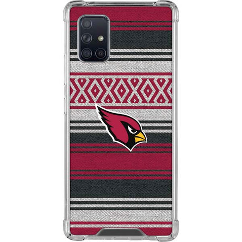 NFL Arizona Cardinals Trailblazer Galaxy A71 5G Clear Case