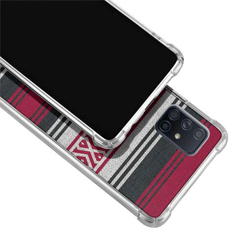 NFL Arizona Cardinals Trailblazer Galaxy A71 5G Clear Case