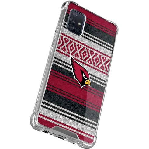 NFL Arizona Cardinals Trailblazer Galaxy A71 5G Clear Case